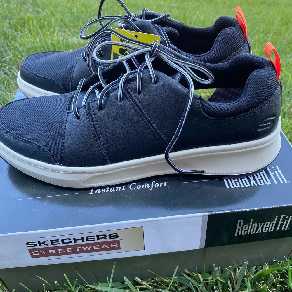 Skechers Ralden-Wanson Mens oxford sneaker NWT! - Picture 3 of 9